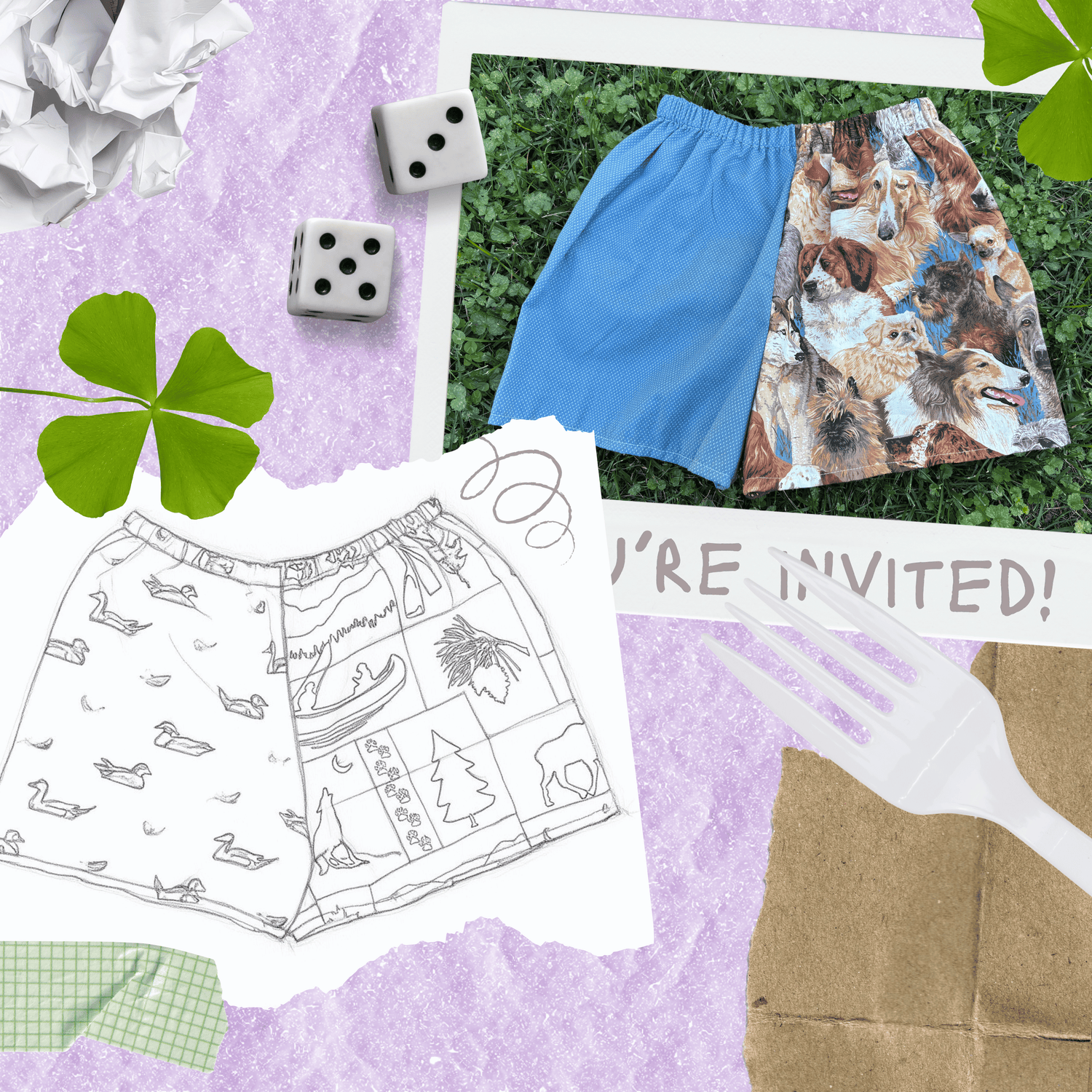 The Backyard Boxer Short